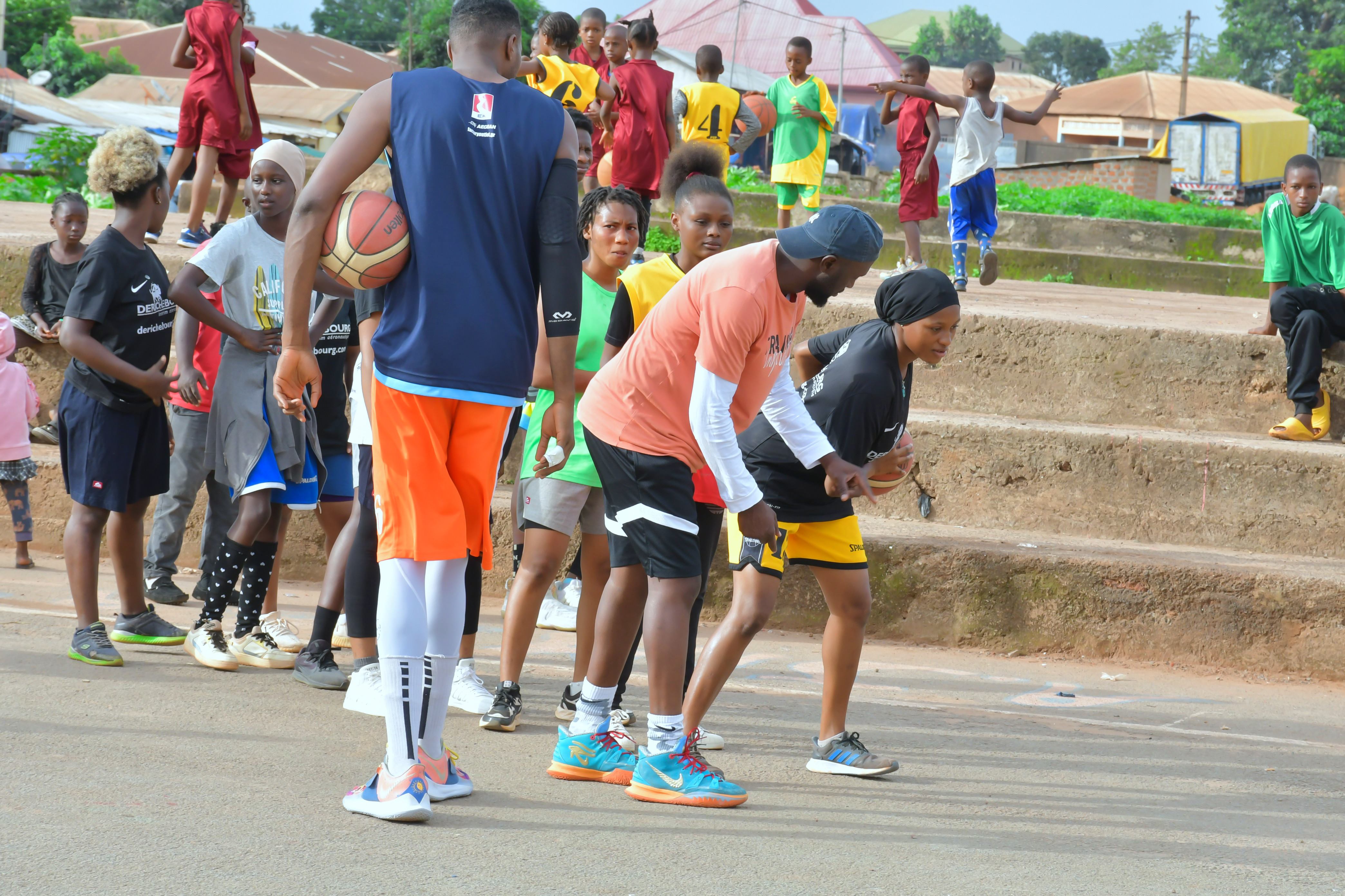 Alfa Ntiallo Basketball Camp section image